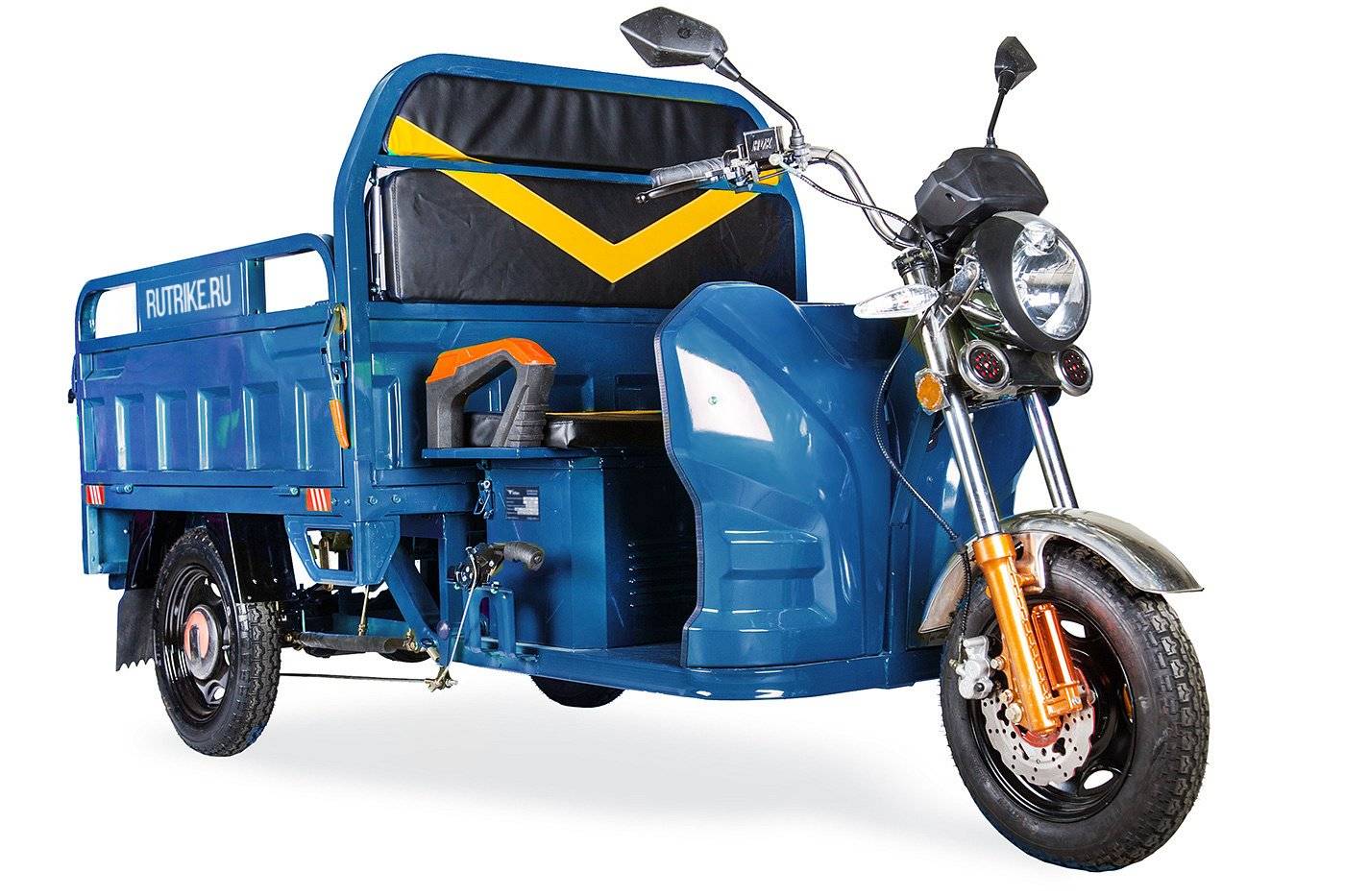 Купить грузовой электрический трицикл rutrike дукат 1500 60v1000w 2019,  цена в интернет магазине Навелосипеде.рф